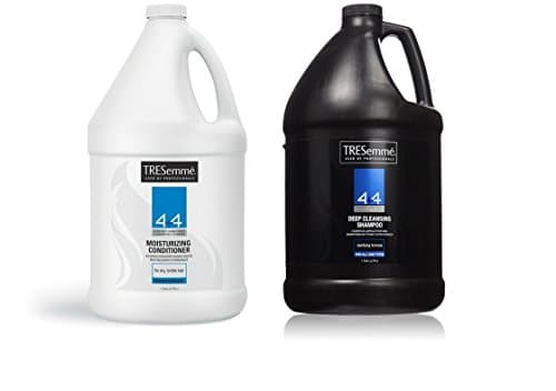 Tresemme 4+4 Deep Cleansing Shampoo and Moisturizing Conditioner, 1 gallon refill
