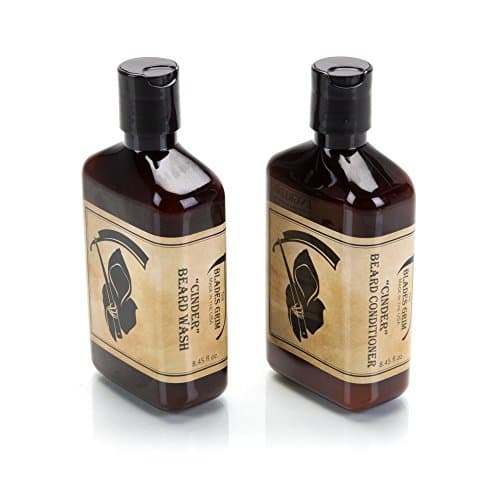 The Blades Grim – Cinder Beard Care Kit (Wash & Conditioner, 8.45oz)