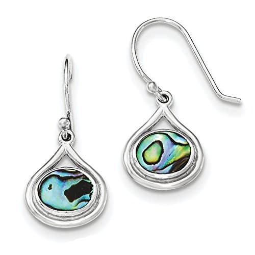 .925 Sterling Silver 27 MM Alabone Shepherd Hook Earrings