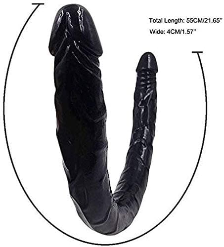 21.56 Inch Double Sided Toy Real Feel Soft Flexible Double Head Massage