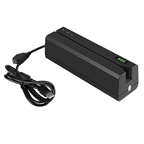 Misiri605 HiCo Magstrip 3 Tracks Magnetic Card Reader Writer Data Collector