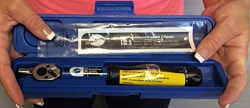 FREE CASE Park Tool 1/4 inch Ratcheting Torque Wrench TW-5 w/ small clicker 1/4"
