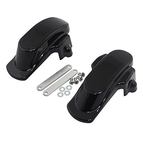 Black Rear Frame Axle Covers For Harley Dyna FXD 06-16 FXDB 07-15 FXDL FXDC New