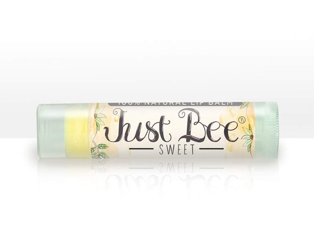 Just Bee Lip Balm (Sweet Honey, 2 Pack)