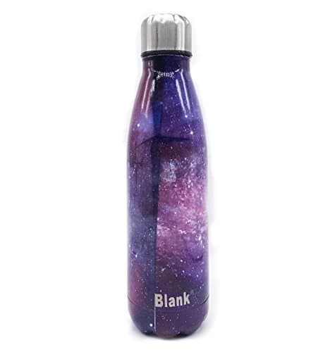 2017 the Newest Blank Bottle, Star Night Sky Print, Blank Vacuum Insulated Stainless Steel Water Bottle, Double Wall, 17 oz