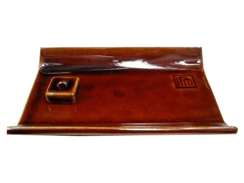 Nippon Kodo - YUKARI - Ceramic Incense Plate - Brown