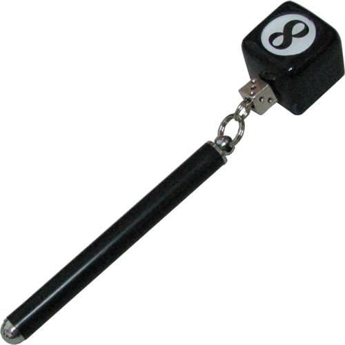 8 Ball Dice Pocket Chalker - Black - Comes with Free Cube of Master Chalk