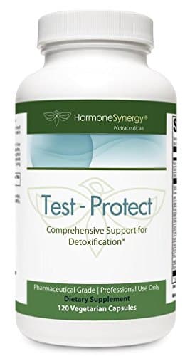 Test-Protect | Natural Estrogen Blocker and Liver Support Formula* | 120 Caps | DIM diindolylmethane/Glucoraphanin (SGS) Broccoli Seed Extract | Glutathione Support*