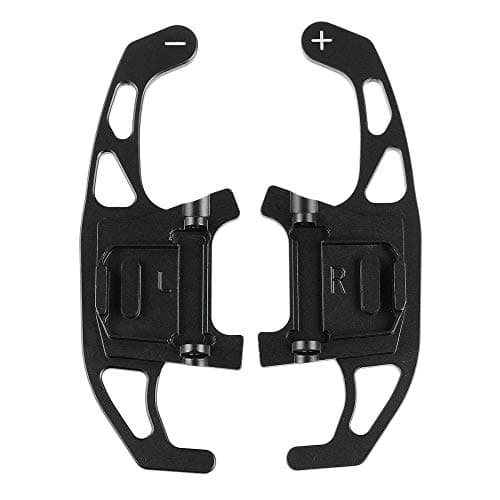 ZHOUMOBP 2Pcs Car Steering Wheel Paddle Shift Extend Shifter,for VW Golf GTI R GTD GTE MK7 7,for Polo GTI Scirocco 2014 2015 2016-2018