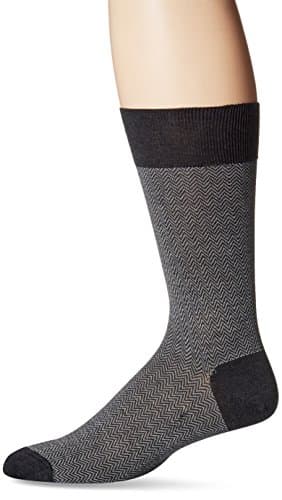 Punto Men's Herringbone Sock, Charcoal, One Size