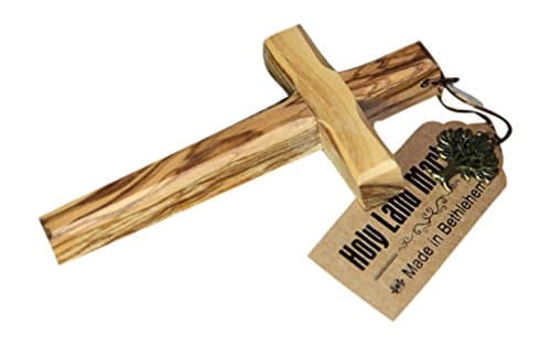 Olive Wood Cross Pendant
