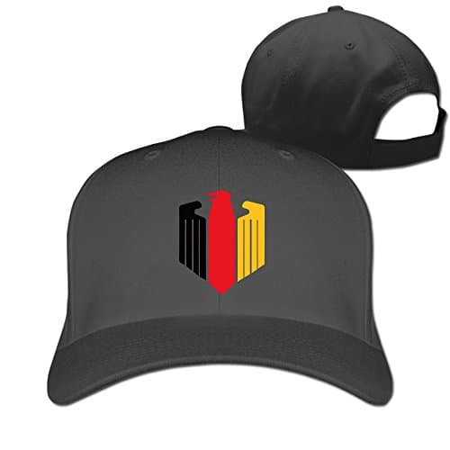 Deutschland Germany 2016 Unisex Adjustable Low Profile Plain Cap (8 Colors)