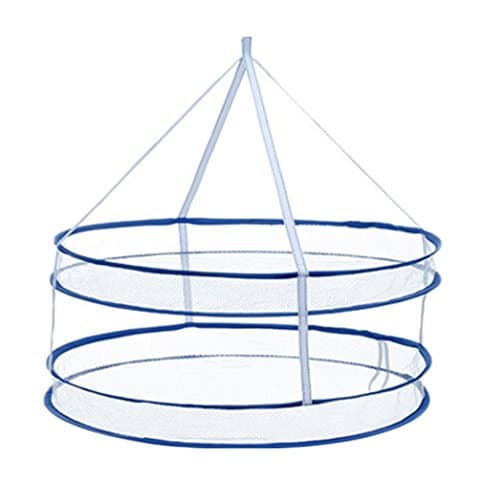 Portable Folding Drying Rack Hanging Clothes Laundry Hangers Dryer Net For Underwears Women Lingerie Woollen Sweater Baby Garments (Type B)