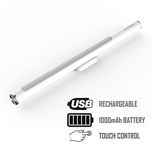 Rechargeable Cordless Touch Light, Portable Wireless 20 LED Night Light for Closets, Cabinets, Counters, Wardrobe, Stairs or Utility Room, Safe Light with Easy Mount