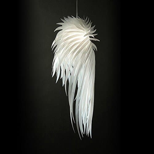Onfly Chandelier Pendant Light Ambient Light,Flush Mount Ceiling Lamp, Pvc Feather Shape,Modern/Contemporary, Hanging Lamp,indoor Deco Lamps