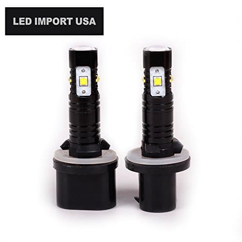Led import usa Extremely Bright 30W LED Bulbs with Projector for Fog Lights Daytime Running DRL Driving Size 880 6000K Xenon White