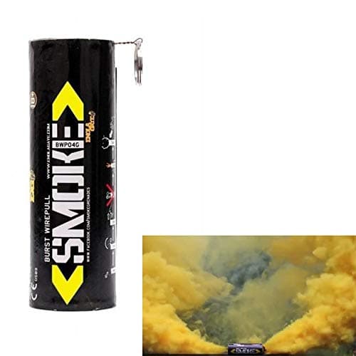 SMOKE GRENADE WIRE SOFT 20 SECONDS BURST 7107 YELLOW