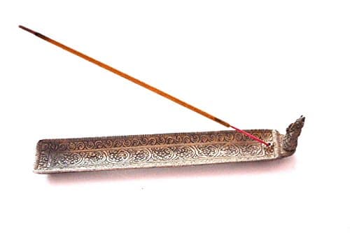 ANTIQUE INCENSE STICK HOLDER WITH GANESHA'S BLESSING