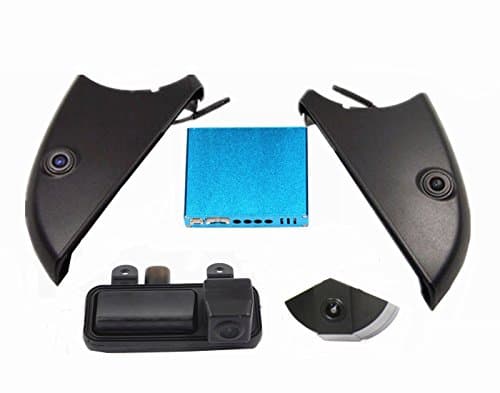 Weivision 360 Bird View Car DVR Record Arround Parking System with 4 Hd Rear Front Side View Camera for Benz C Grade 2013