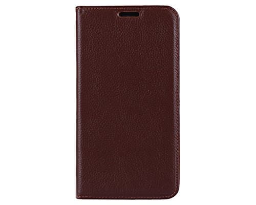 Trends Power Huawei P7 Ascend Case Genuine Leather Hard Case with Flip Stand Cover for Huawei Ascend P7 (Brown)