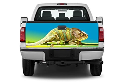 Chameleon- Lizard Tailgate Wrap Vinyl Graphic Decal Sticker Wrap