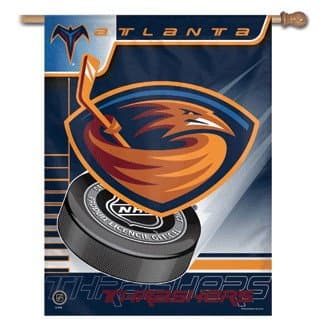 NHL Vertical Atlanta Thrashers Flag / Banner