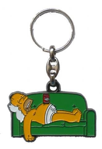 Athena CraftsThe Simpsons - Homer snoozing keyring/keychain