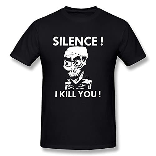 Jeff Dunham Achmed pattern Men's Tshirt Tee M,Black