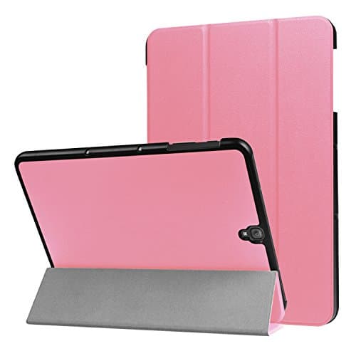 Galaxy Tab S3 9.7" Case stand, Sunnystore Pu Leather Flip Case Cover Stand for Samsung Galaxy Tab S3 9.7 T820 T825 Tablet (Pink)