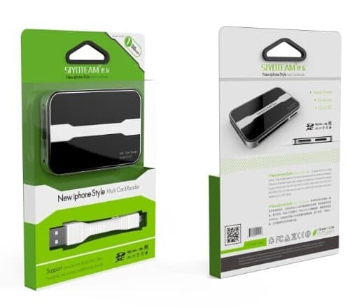 siyoteam SY-632 USB 2.0 TF SD MS M2 miniSD CF Micro SD Multi in 1 card reader high speed usb 2.0 up to 64GB