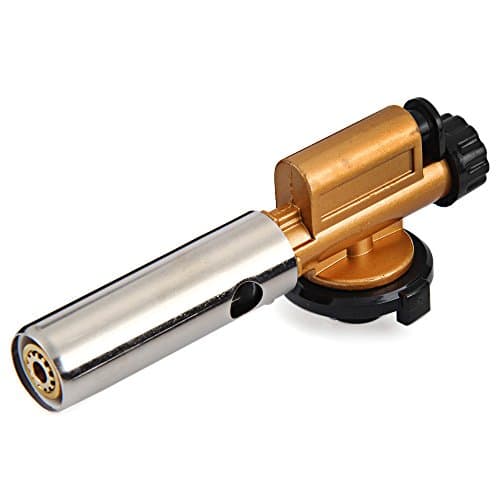 Reconstar Electronic Ignition Copper Flame Butane Gas Burners Gun Maker Torch Lighter for Outdoor Camping Picnic Cooking Welding Equipment