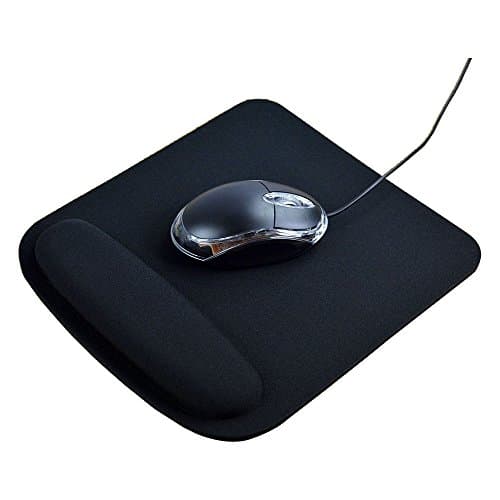Balepha Comfort Mouse Pad with Wrist Support (Black)
