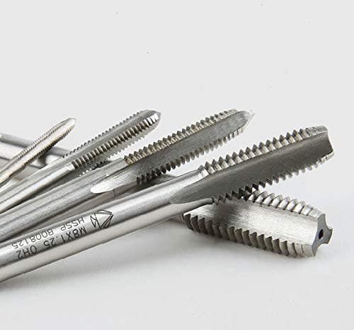 M6.5 M7 M8 X 0.5Mm 0.75Mm 1Mm 1.25Mm Metric HSS Right Hand Tap Threading Tools For Mold Machining 0.5 0.75 1 1.25 M8 x 1mm 5Pcs