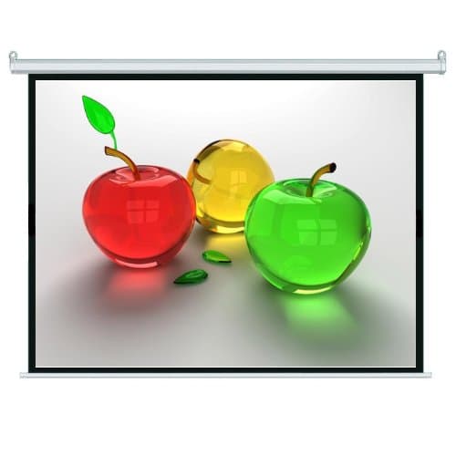 110" Tab Tensioned 16:9 Matt Grey motorised remote control electric projector projection HD screen