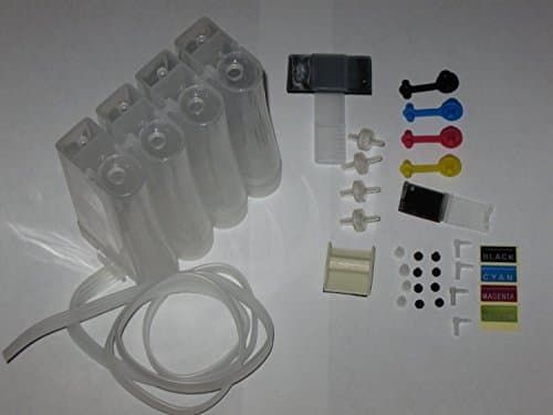 4 Tanks Continuous Ink System for HP Canon Lexmark Epson & Other 4 type ink empty ciss tank - SET - original BOSTON WORLD BRAND