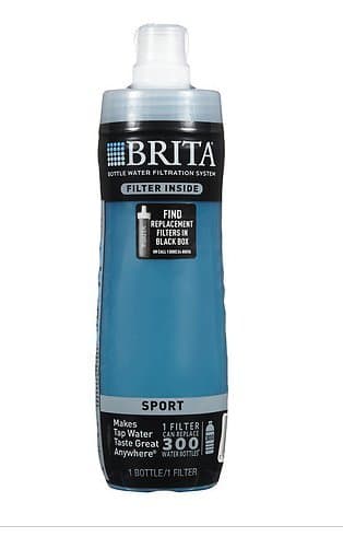 Brita Sport Water Filter Bottle 20 oz Blue 1 ea - pack of 1