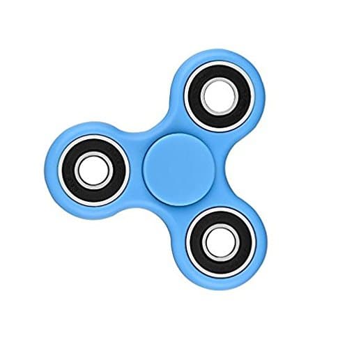 Spinner Fidget 2017 New Popular Relieve Stress Finger Spinner Can focus attention to keep 2-3 minutes of rotation(Blue)