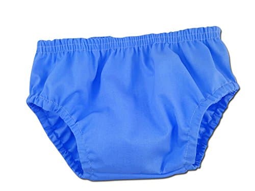 Juxby Kids Sky-Boy's Solid Sky Blue Diaper Cover -18m