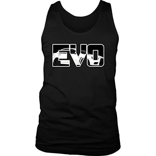 RUN EVO Mitsubishi Evo Lancer Evolution JDM Tank Top
