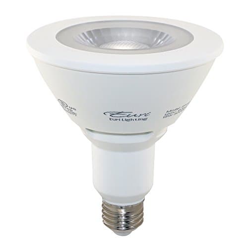 Euri Lighting SP38-1000h LED PAR38 Bulb, Econ Line, Soft White 3000K, Dimmable, 13W (100W Equivalent), 1050 lm, 40 Degree Beam Angle, Medium Base (E26) UL-Listed
