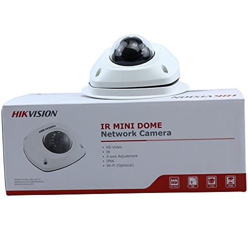 Hikvision DS-2CD2542FWD-IWS Mini Dome Network Camera 4MP WDR Security For Home