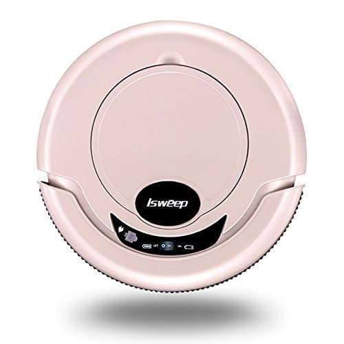 Smart Robotic Vacuum Cleaner Automatic Vaccum Robot Sweeper Tangle-free Suction for Pet Hair Hard Floor S320 Pink