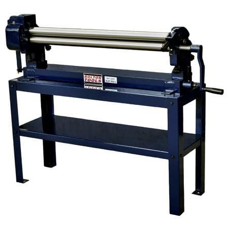 BOLTON TOOLS 36" Slip Roll Machine, Hardened gear for long durability, Upper Roll Dia: 2", Minimum Forming Dia: 3"