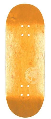 BerlinWood BW Mini Logo Fingerboard Deck Low Concave (Orange, 32mm)