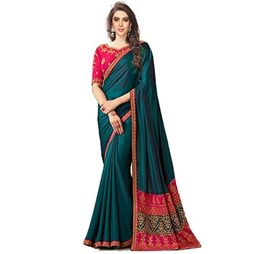 Shyam Export Georgette Saree With Blouse Piece