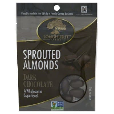 Longhurst Farms Almonds Sprtd Drk Choc