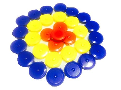 Cute 60 Inch/1.5 Meter Soft Roll Tape Measuring Retractable Tape Measures Pack Bulk