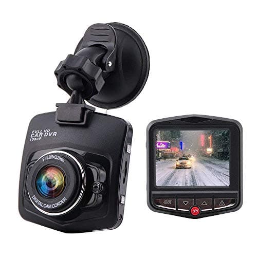 Deeplee C6 Mini Projector, 1200 Lumens 130" Great Entry Level Mini LED LCD Projector for Home Theater Cinema TV Movie Night Video Games 800x480 Pixels HDMI/USB/VGA/AV/ATV/MHL - Black