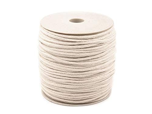 Candle Wick Oil Lamp Flat Wick, Round Wick 2, 3, 4, 6 mm, 3 mm