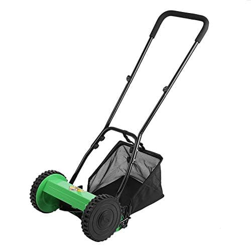 Compact Hand Push Lawn Mower Courtyard Home Reel Mower No Power Lawnmower